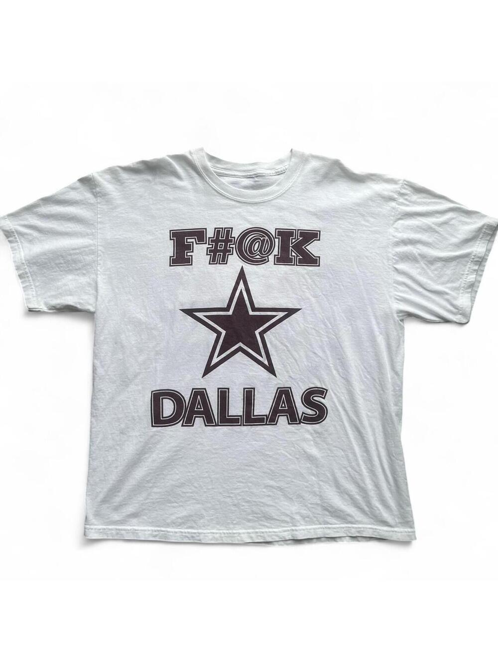 Vintage NFL F**K Dallas Cowboys Graphic T-Shirt
